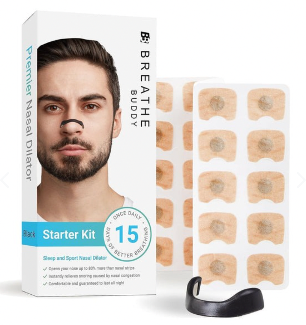 Banda Nasal para Dormir – Ajuste seguro toda la noche – Notarás menos ronquidos desde el primer uso